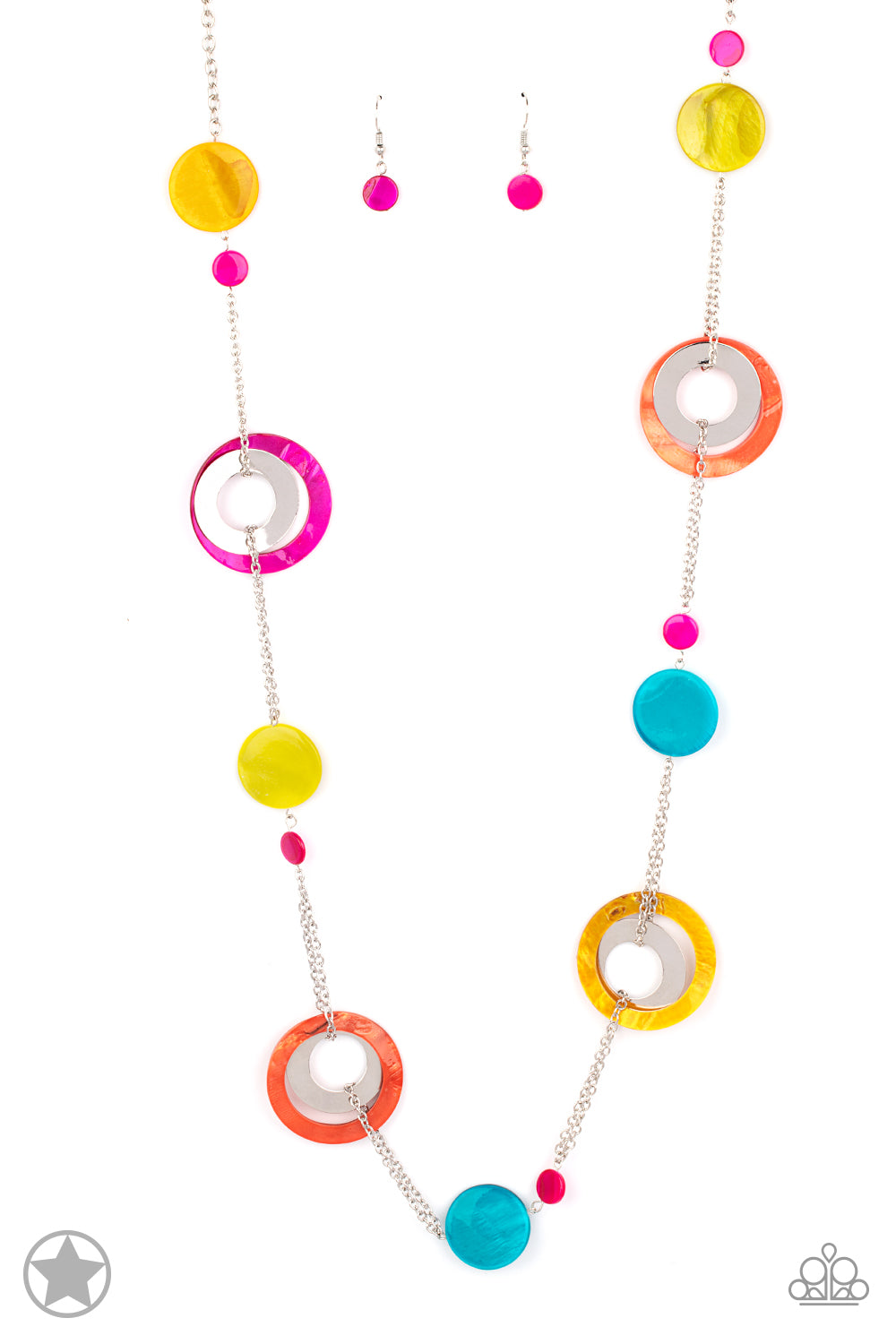 Kaleidoscopically Captivating blockbuster necklace