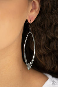 Positively Progressive Black earring