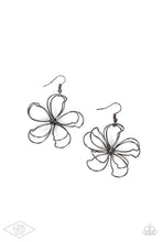 Load image into Gallery viewer, Miss Daisy - Gunmetal (Large) earring

