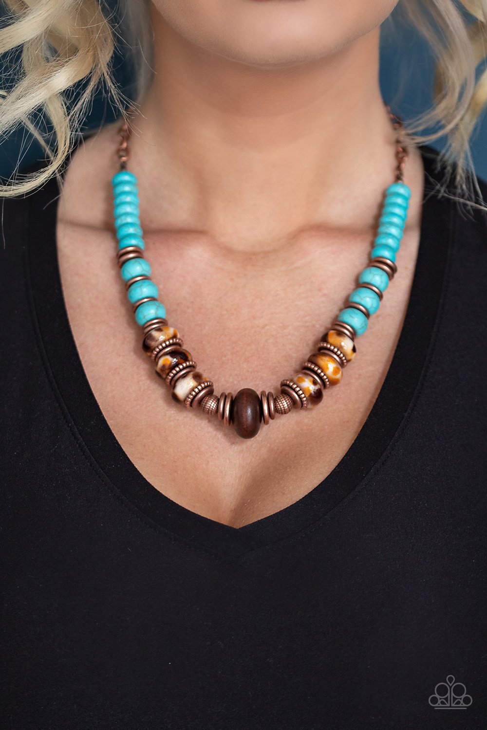 Desert Transquillty Copper necklace