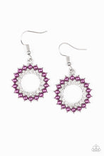 Load image into Gallery viewer, Wreathed in Radiance Purple Earring

