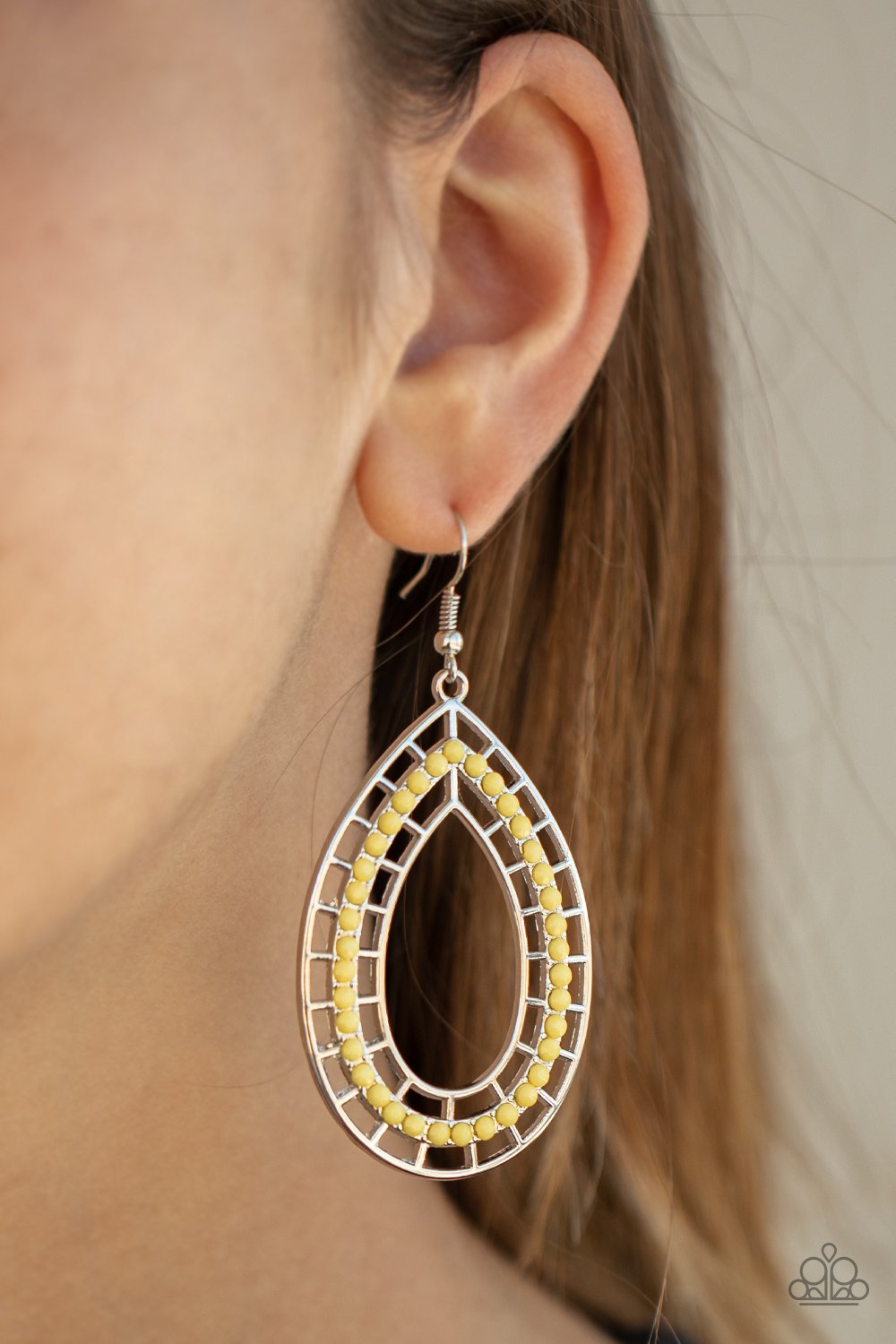 Fruity Fiesta yellow earring