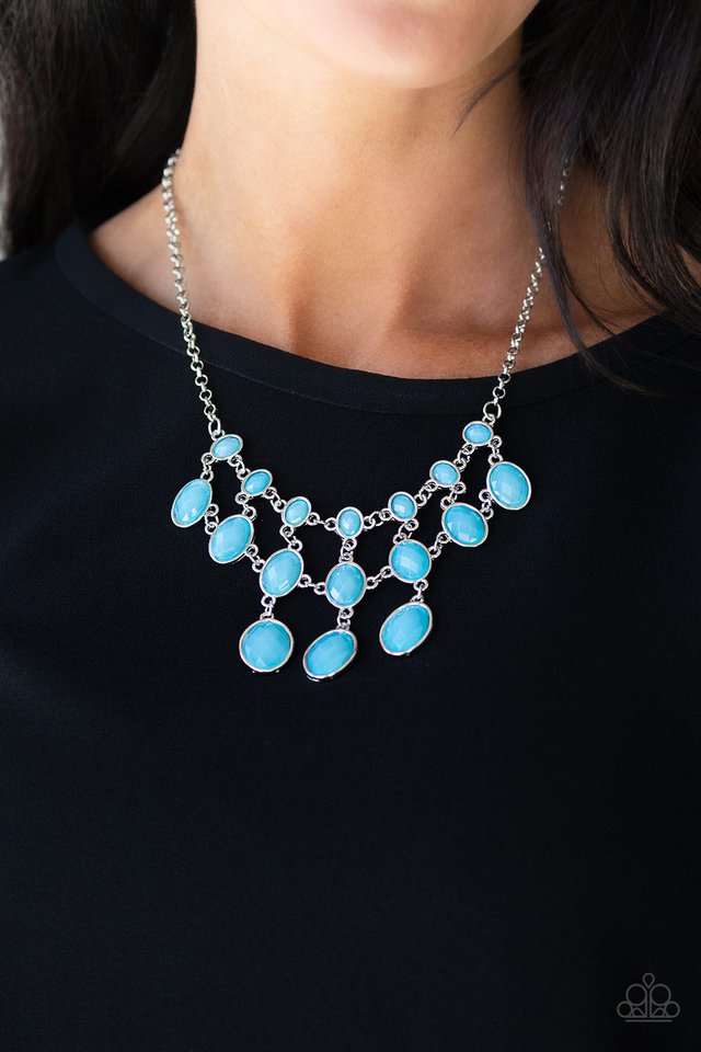 Mermaid Marmalade blue necklace
