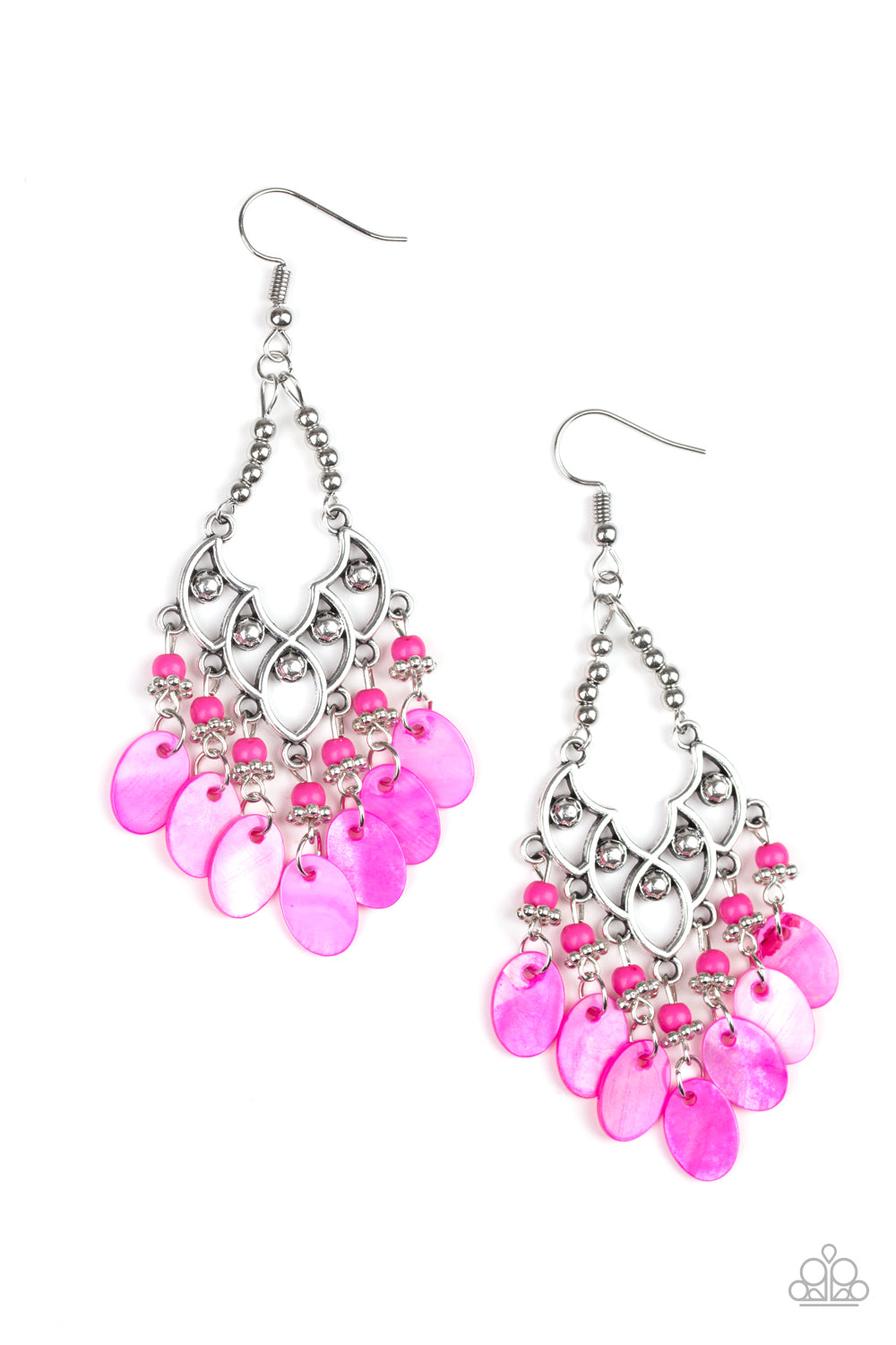 Shore Bait Pink Earring