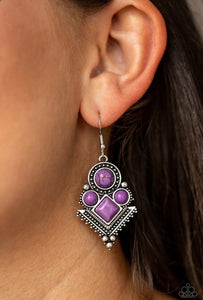 So Sonoran Purple Earring