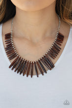 Load image into Gallery viewer, Out of My Element Brown Necklace
