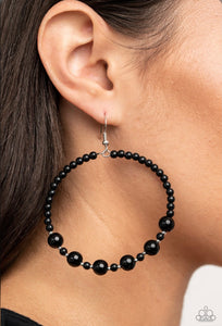 Boss Posh Black Earring