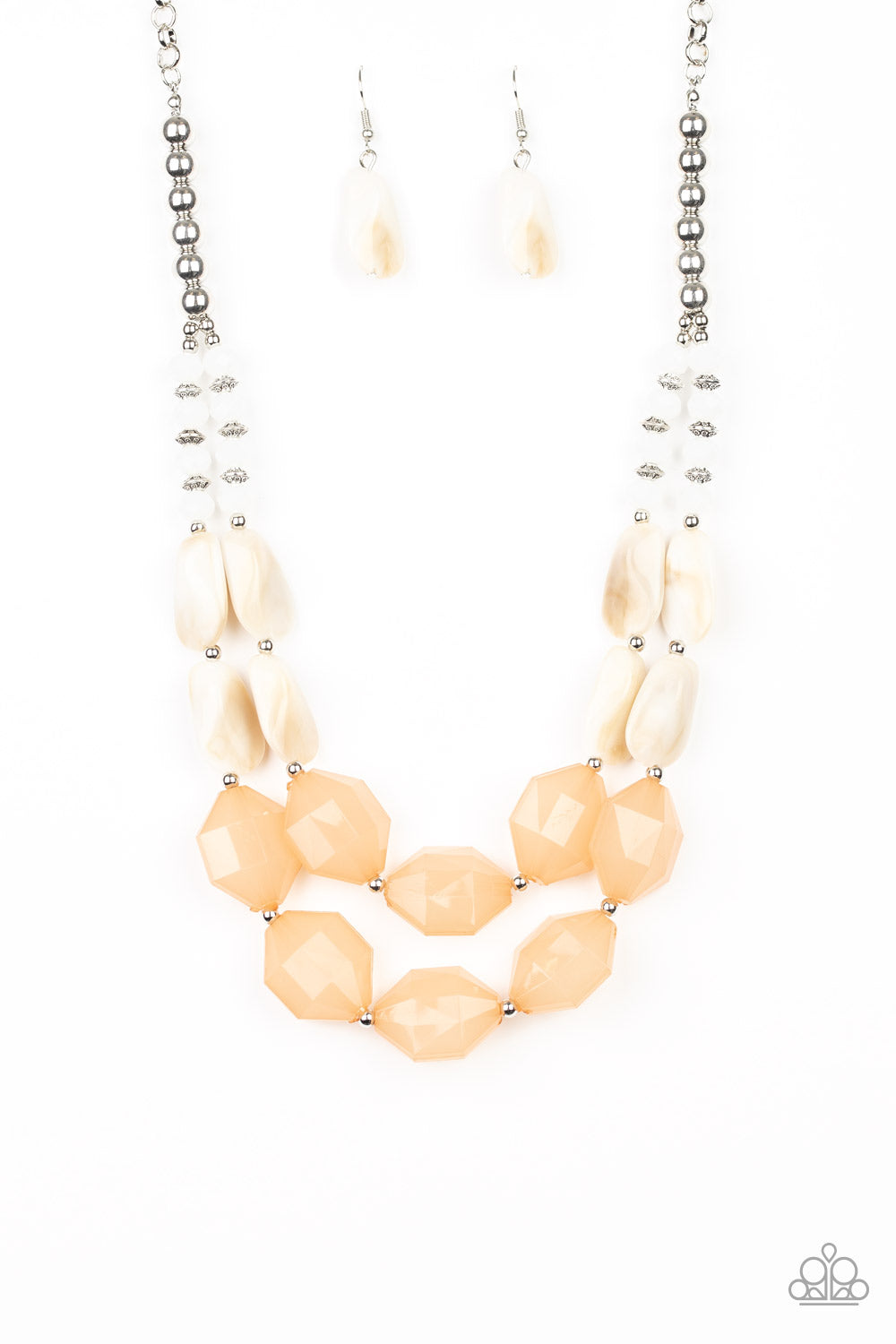 Seacoast sunset yellow necklace