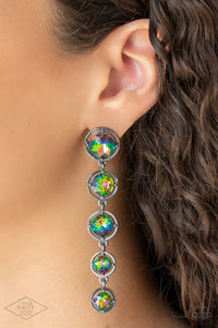 Dripping Starlight multi earring