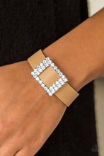 Load image into Gallery viewer, Diamond Diva - Brown Bracelet
