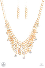 Load image into Gallery viewer, Fishing for Compliments - Gold necklace blockbuster
