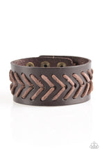 Load image into Gallery viewer, Take Me Out To The Ball Game - Brown Bracelet

