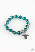 Load image into Gallery viewer, Need I Say AMOUR? - Blue bracelet
