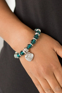 Need I Say AMOUR? - Blue bracelet