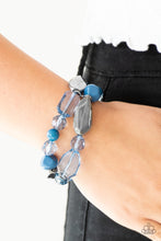 Load image into Gallery viewer, Rockin Rock Candy - Blue bracelet
