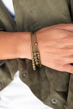 Load image into Gallery viewer, Industrial Instincts - Brass Bracelet
