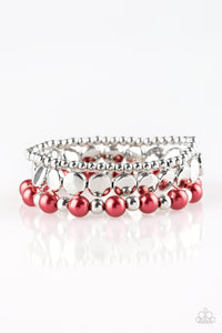 Girly Girl Glamour - Red bracelet