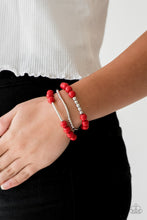 Load image into Gallery viewer, New Adventures - Red bracelet
