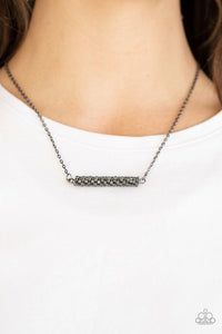 Timelessly Twinkling Black necklace