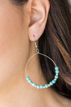 Load image into Gallery viewer, Stone Spa - Blue Earring
