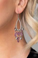 Load image into Gallery viewer, Summer Catch Purple Earring
