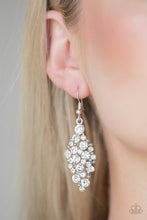 Load image into Gallery viewer, Cosmically Chic - White earring
