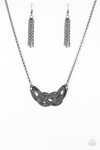 Nautically Naples - Black necklace