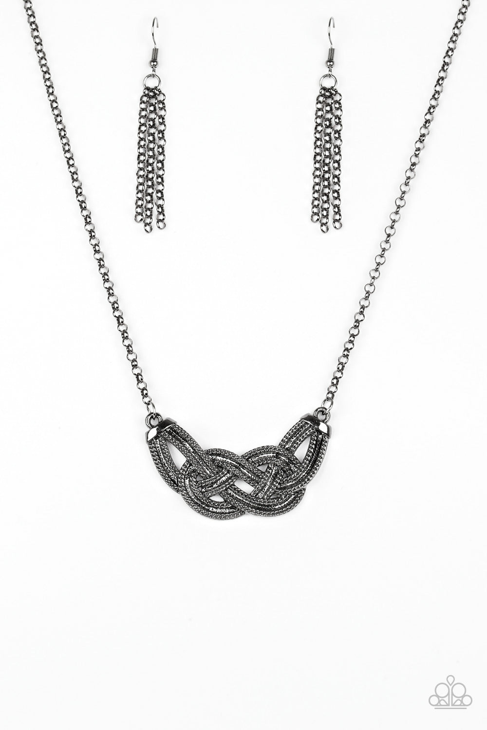 Nautically Naples - Black necklace