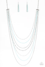 Load image into Gallery viewer, Radical Rainbows - Blue necklace

