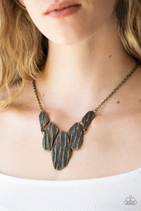 A New DISCovery - Brass necklace