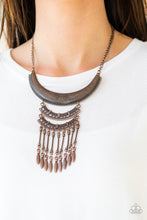 Load image into Gallery viewer, Eastern Empress - Copper necklace
