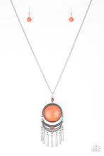 Load image into Gallery viewer, Rural Rustler - Orange Necklace
