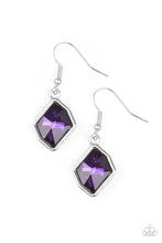Load image into Gallery viewer, glow it up purple earring
