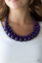 Load image into Gallery viewer, Caribbean Cover Girl - Purple Necklace
