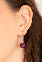 Load image into Gallery viewer, Pleasant Promenade - Purple Necklace

