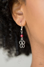 Load image into Gallery viewer, Always Abloom - Red necklace
