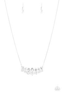 Leading Lady - White necklace