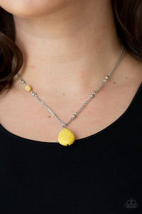 Peaceful Prairies - Yellow necklace