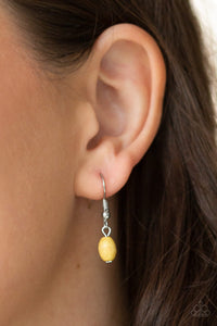 Peaceful Prairies - Yellow necklace