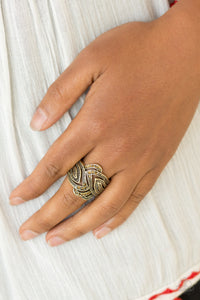 Fire and Ice - Brass Ring