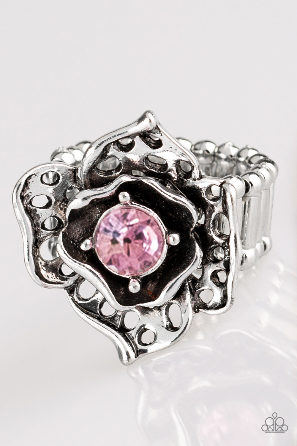 Glowing Gardens - Pink ring