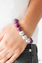 Load image into Gallery viewer, All Dressed UPTOWN - Purple Bracelet
