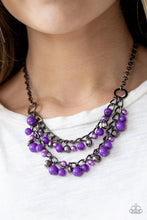 Load image into Gallery viewer, Watch Me Now - Purple Necklace
