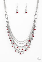 Load image into Gallery viewer, Financially Fabulous - Red Necklace
