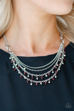 Load image into Gallery viewer, Financially Fabulous - Red Necklace
