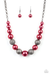 Color Me CEO - Red necklace
