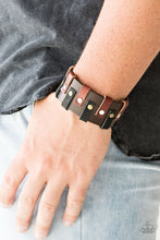 Load image into Gallery viewer, Modern Musketeer - Brown bracelet
