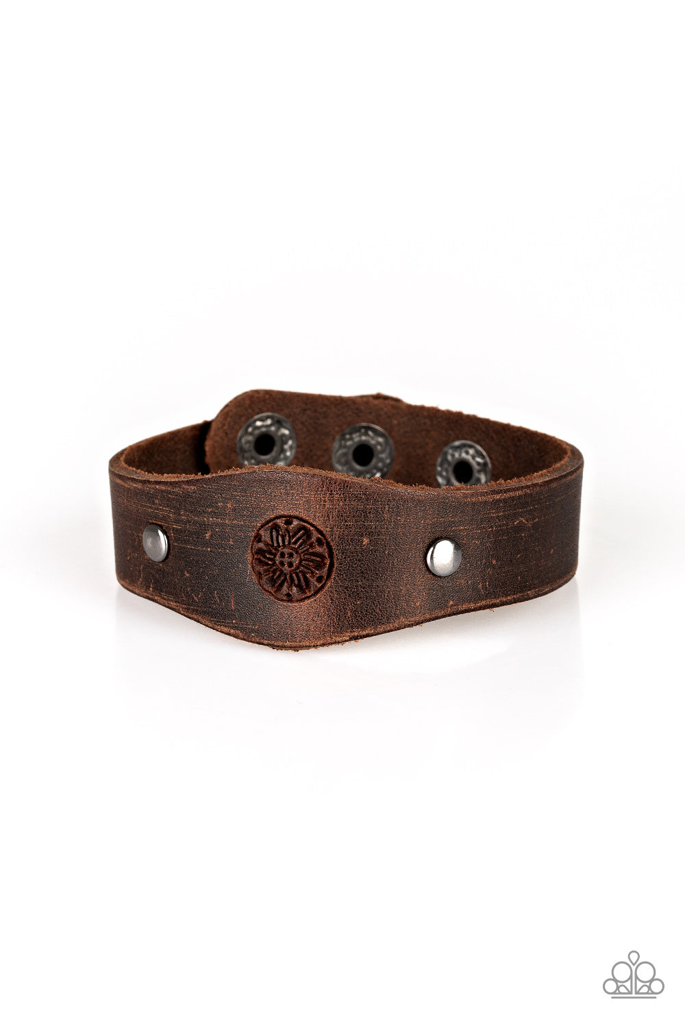 Pleasantly Pioneer - Brown bracelet