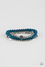 Load image into Gallery viewer, Blooming Buttercups - Blue Bracelet
