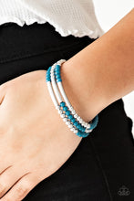 Load image into Gallery viewer, Tourist Trap - Blue bracelet
